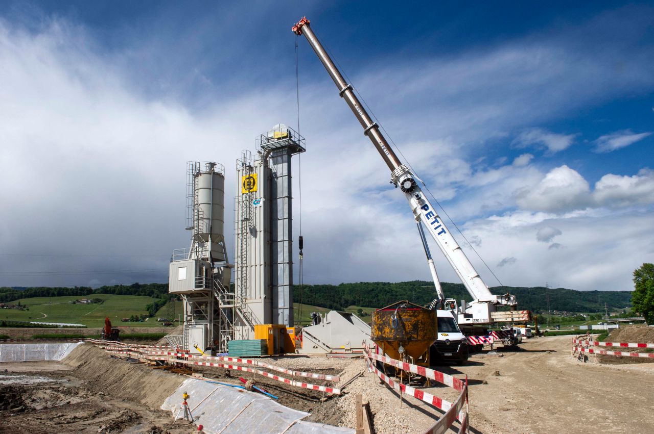 Chantier Lavasson - Arrivée de la grue - Mai 2026